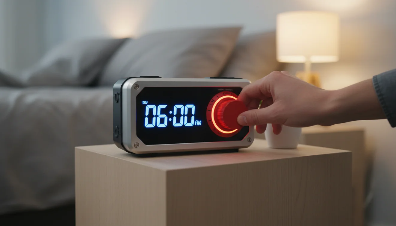 Mission-based alarm clock requiring task completion to dismiss